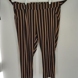 LIKE AN ANGEL 3X STRIPED DRESS PANTS